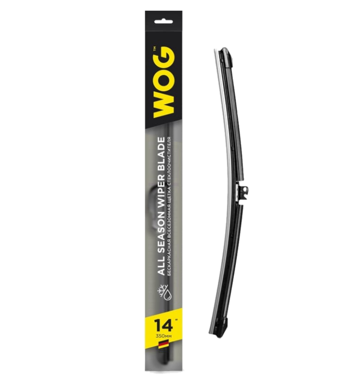Щетка стеклоочистителя бескаркасная 14’’ (35 см) WOG,  WGC1401