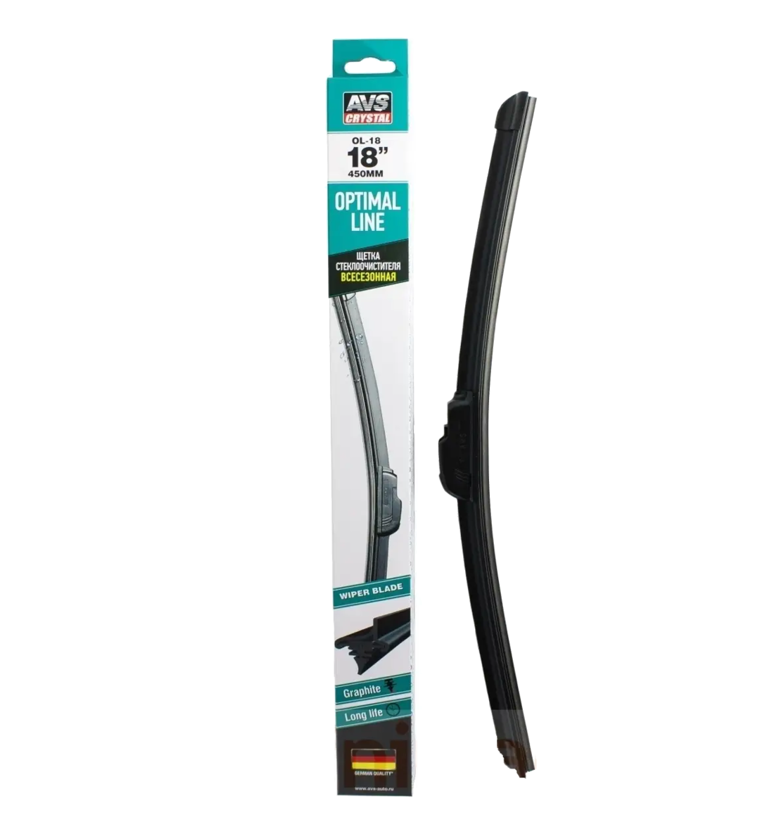 Щетка стеклоочистителя "Optimal Line" OL-18 (45см) AVS, A07202S