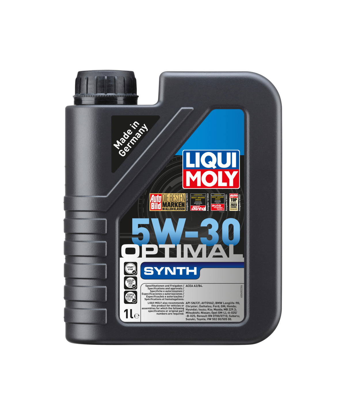 Масло моторное LIQUI MOLY 5W-30 "Optimal Synth" 39000