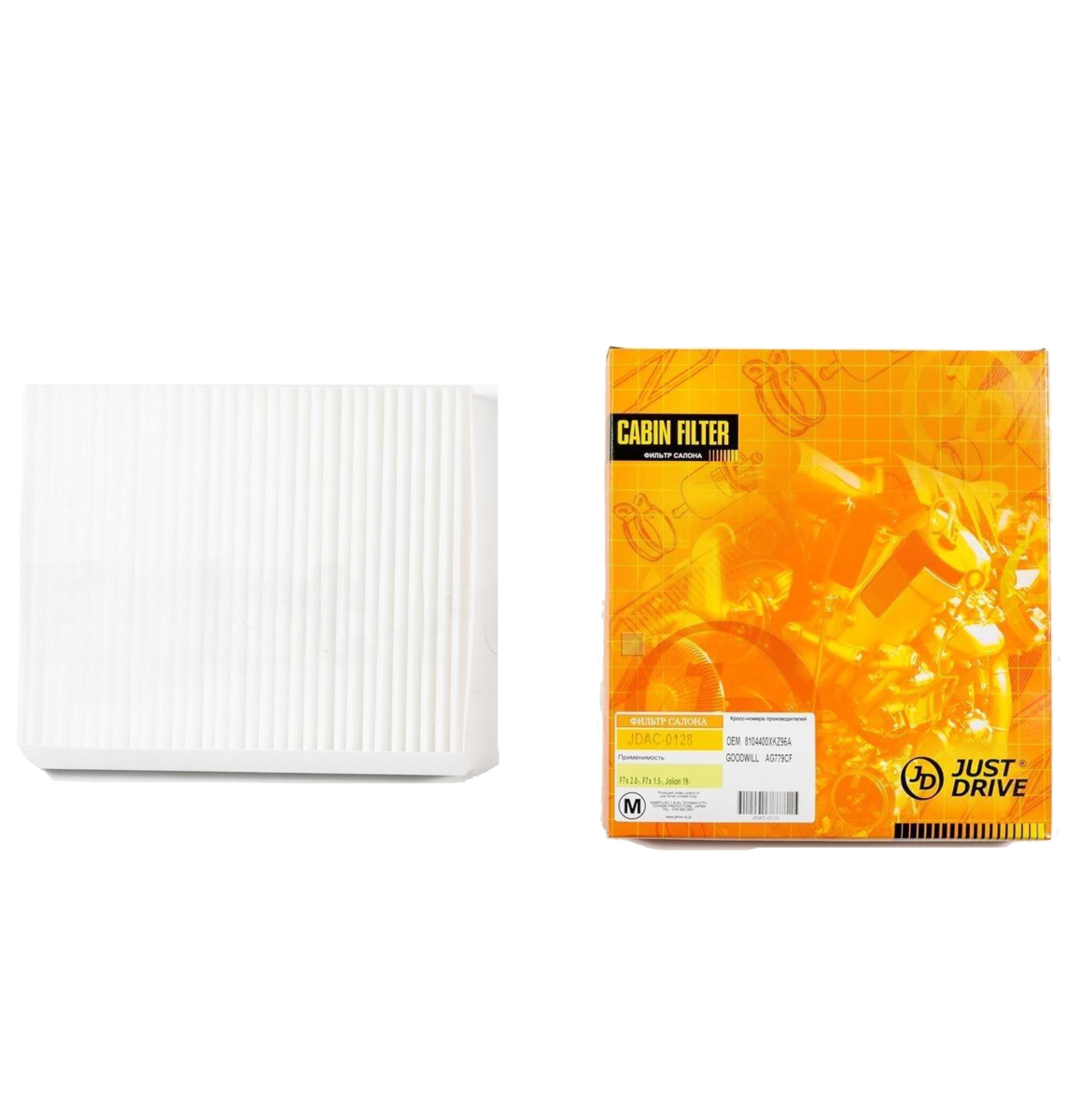 Салонный фильтр JD, JDAC0128