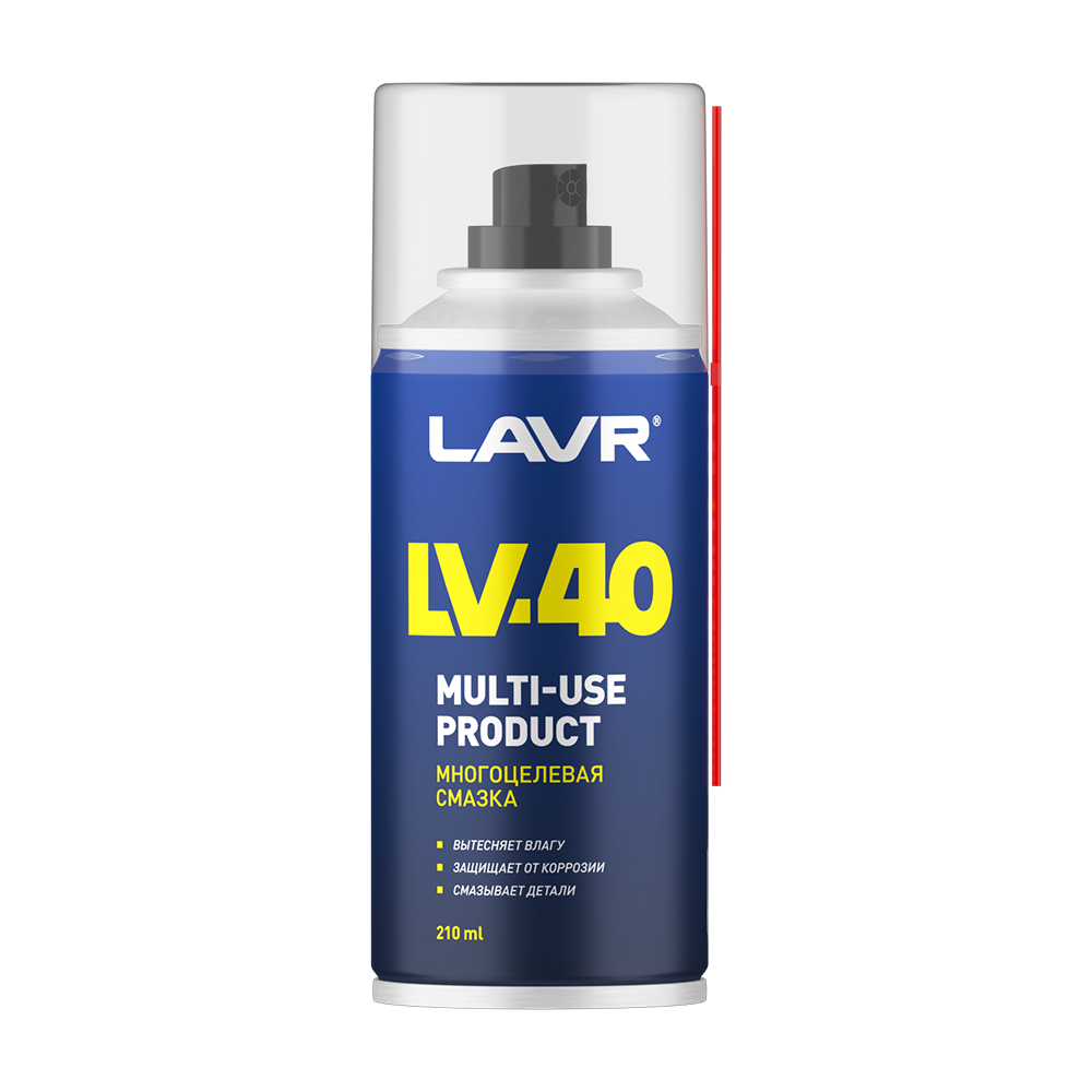 Смазка многоцелевая LV-40 210мл	LAVR, LN1484