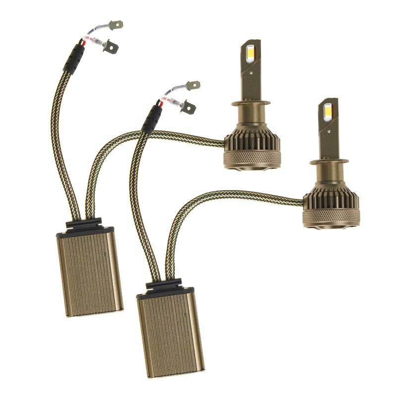 Лампа светодиодная LED Avantech H1 12V 45W, 4300K 4500lm (комплект 2 шт.)