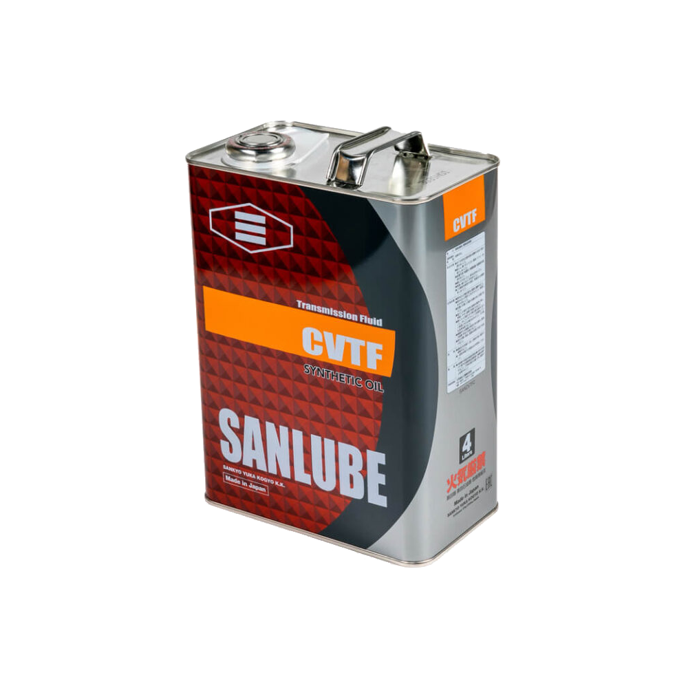 Масло трансмиссионное CVTF 4л (синтетика) SANLUBE, SANCVTFC